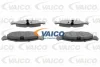 V40-0151-1 VAICO Комплект тормозных колодок, дисковый тормоз