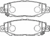 A2N084 AISIN Комплект тормозных колодок, дисковый тормоз