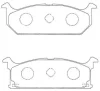 ASN-143 AISIN Комплект тормозных колодок, дисковый тормоз