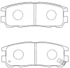 AS-N149 AISIN Комплект тормозных колодок, дисковый тормоз