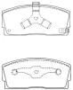 ASN-215 AISIN Комплект тормозных колодок, дисковый тормоз