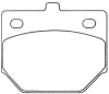 ASN-35 AISIN Комплект тормозных колодок, дисковый тормоз