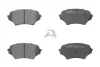 Превью - BPMZ-1004 AISIN Комплект тормозных колодок, дисковый тормоз (фото 2)