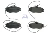Превью - BPPE-1018 AISIN Комплект тормозных колодок, дисковый тормоз (фото 2)
