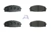 Превью - BPTO-1025 AISIN Комплект тормозных колодок, дисковый тормоз (фото 2)