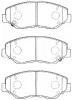 C1N031 AISIN Комплект тормозных колодок, дисковый тормоз