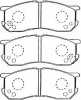 G1N011 AISIN Комплект тормозных колодок, дисковый тормоз