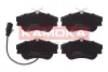 JQ1013038 KAMOKA Комплект тормозных колодок, дисковый тормоз