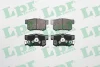 05P1404 LPR/AP/RAL Комплект тормозных колодок, дисковый тормоз