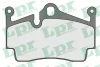 05P1583 LPR/AP/RAL Комплект тормозных колодок, дисковый тормоз