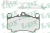 05P1588A LPR/AP/RAL Комплект тормозных колодок, дисковый тормоз