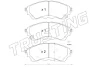 1343.0 TRUSTING Комплект тормозных колодок, дисковый тормоз
