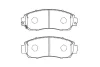 BP-2068 KAVO PARTS Комплект тормозных колодок, дисковый тормоз