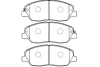 BP-3032 KAVO PARTS Комплект тормозных колодок, дисковый тормоз