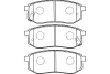 BP-3035 KAVO PARTS Комплект тормозных колодок, дисковый тормоз