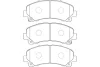 BP-3517 KAVO PARTS Комплект тормозных колодок, дисковый тормоз
