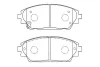 BP-4584 KAVO PARTS Комплект тормозных колодок, дисковый тормоз