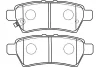 BP-6595 KAVO PARTS Комплект тормозных колодок, дисковый тормоз