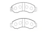 BP-6624 KAVO PARTS Комплект тормозных колодок, дисковый тормоз