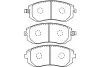 BP-8017 KAVO PARTS Комплект тормозных колодок, дисковый тормоз