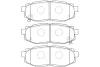 BP-8023 KAVO PARTS Комплект тормозных колодок, дисковый тормоз