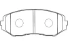 BP-8528 KAVO PARTS Комплект тормозных колодок, дисковый тормоз