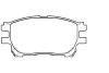 BP-9103 KAVO PARTS Комплект тормозных колодок, дисковый тормоз