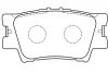 BP-9104 KAVO PARTS Комплект тормозных колодок, дисковый тормоз