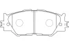 BP-9114 KAVO PARTS Комплект тормозных колодок, дисковый тормоз