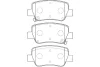 BP-9132 KAVO PARTS Комплект тормозных колодок, дисковый тормоз