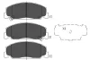KBP-2024 KAVO PARTS Комплект тормозных колодок, дисковый тормоз