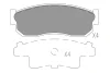 Превью - KBP-6522 KAVO PARTS Комплект тормозных колодок, дисковый тормоз (фото 5)