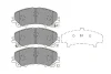 KBP-6618 KAVO PARTS Комплект тормозных колодок, дисковый тормоз