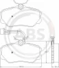 36655 A.B.S. Комплект тормозных колодок, дисковый тормоз