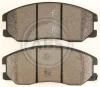38435 A.B.S. Комплект тормозных колодок, дисковый тормоз