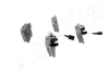 Превью - 50-00-0045 ASHIKA Комплект тормозных колодок, дисковый тормоз (фото 2)