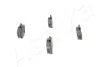 Превью - 50-00-0087 ASHIKA Комплект тормозных колодок, дисковый тормоз (фото 3)