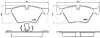 Превью - 50-00-0124 ASHIKA Комплект тормозных колодок, дисковый тормоз (фото 2)