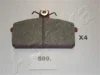 50-08-889 ASHIKA Комплект тормозных колодок, дисковый тормоз