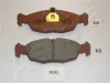 50-09-906 ASHIKA Комплект тормозных колодок, дисковый тормоз