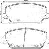 50-0H-H28 ASHIKA Комплект тормозных колодок, дисковый тормоз