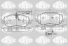 6210029 SASIC Комплект тормозных колодок, дисковый тормоз