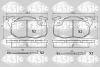 6210032 SASIC Комплект тормозных колодок, дисковый тормоз