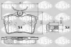 6210038 SASIC Комплект тормозных колодок, дисковый тормоз