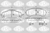 6210051 SASIC Комплект тормозных колодок, дисковый тормоз