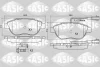 6216030 SASIC Комплект тормозных колодок, дисковый тормоз