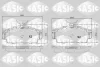 6216117 SASIC Комплект тормозных колодок, дисковый тормоз