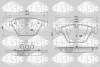 6216148 SASIC Комплект тормозных колодок, дисковый тормоз