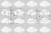 6216149 SASIC Комплект тормозных колодок, дисковый тормоз