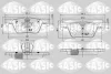 6216161 SASIC Комплект тормозных колодок, дисковый тормоз